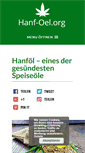 Mobile Screenshot of hanf-oel.org