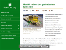 Tablet Screenshot of hanf-oel.org